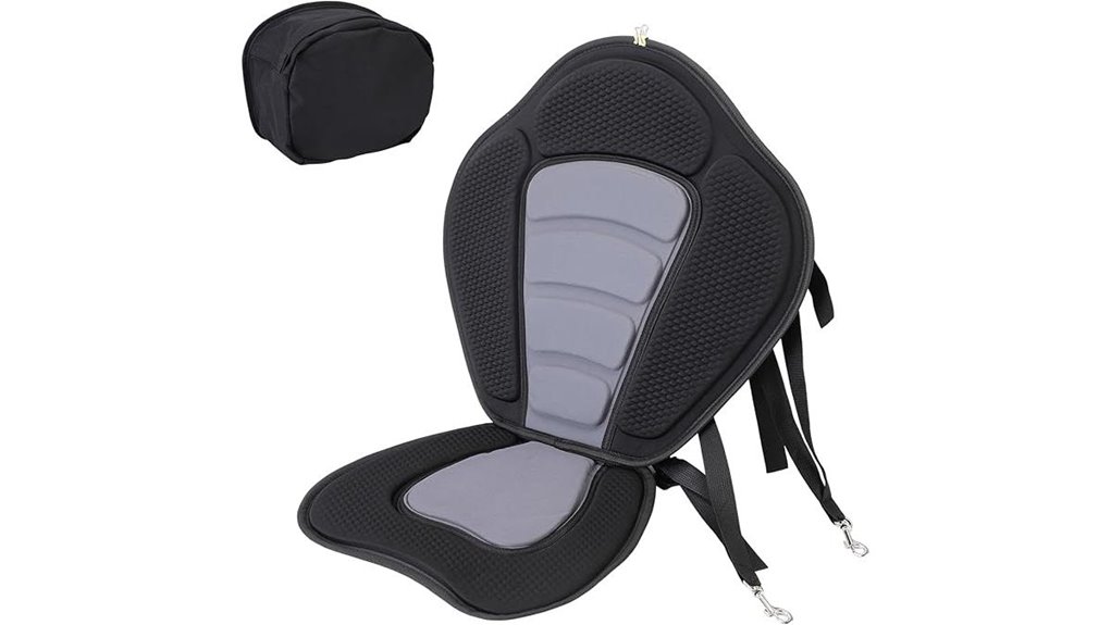 deluxe universal kayak cushion