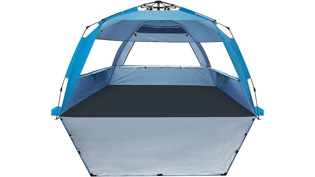 deluxe whitefang pop up tent