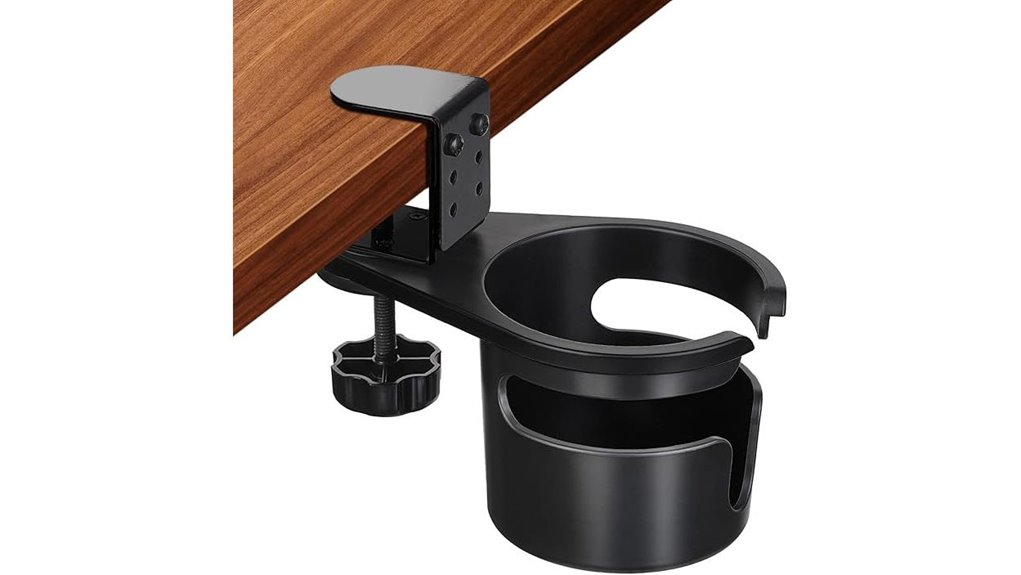desk anti spill rotating stand