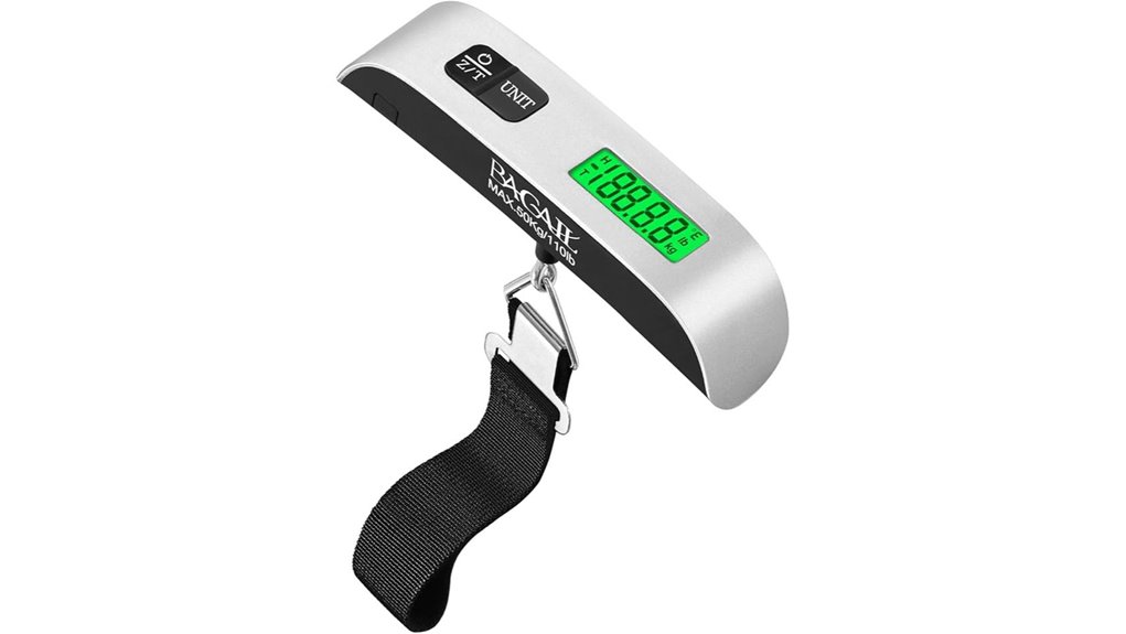 digital luggage hook scale
