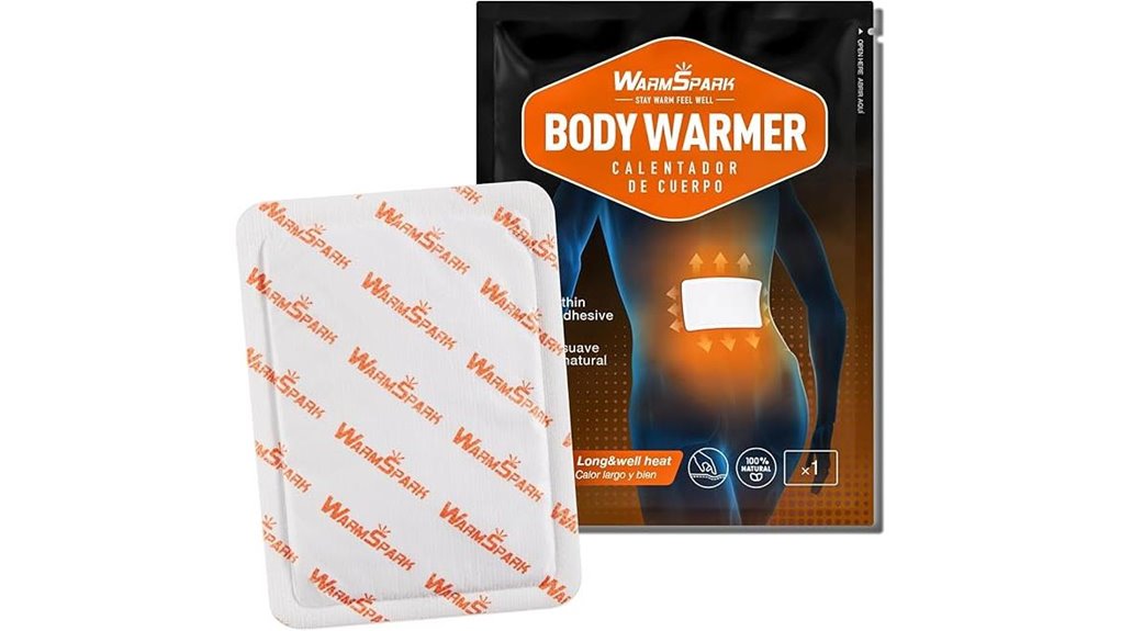 disposable adhesive 12h warmspark