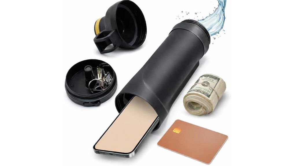 diversion water bottle wallet