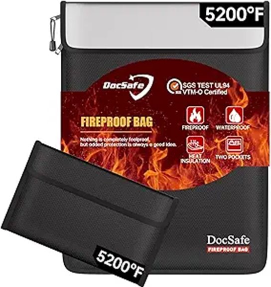 docsafe fireproof document organizer