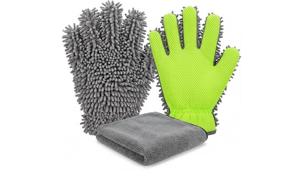 dog paw cleaning mitts