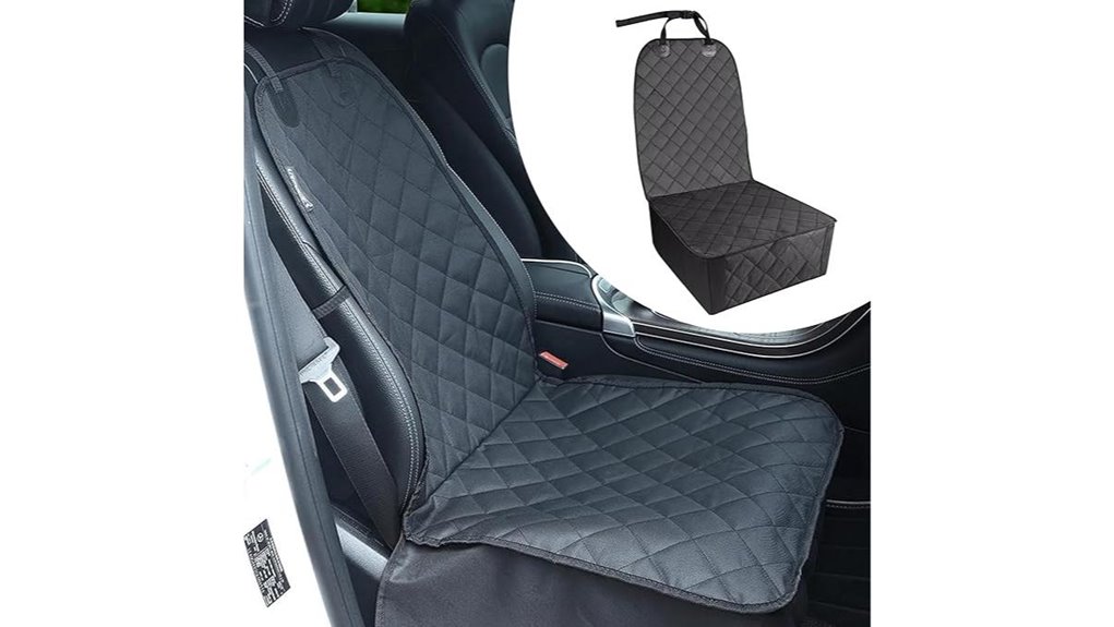 dog seat cover with belt
