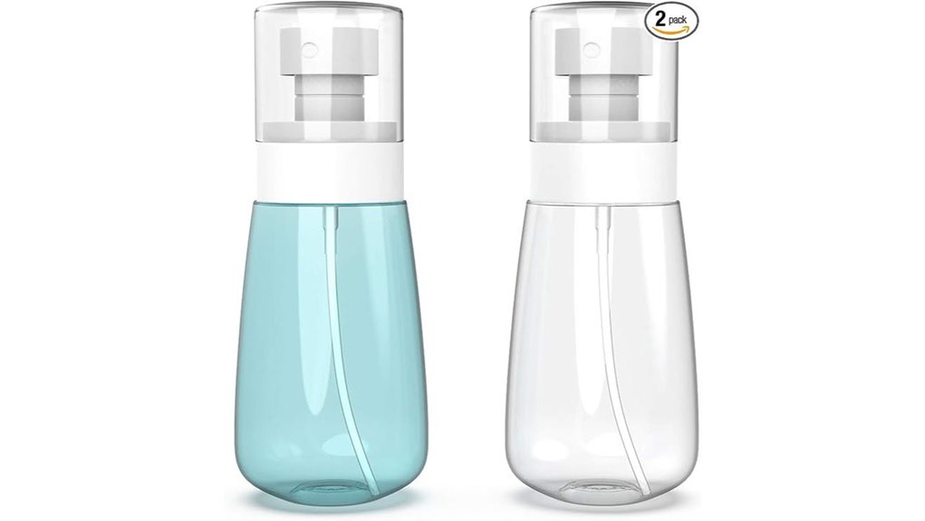 double leakproof 2oz sprayers