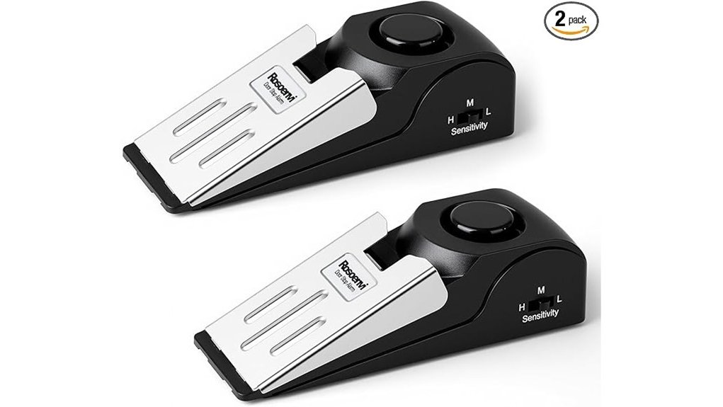 dual 120db door stop