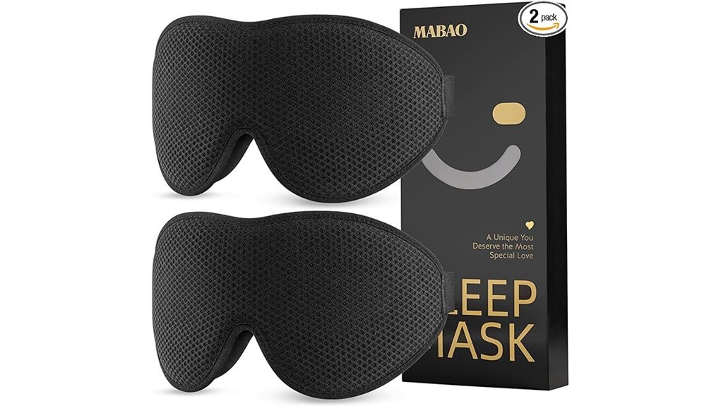 dual 3d light blocking mask