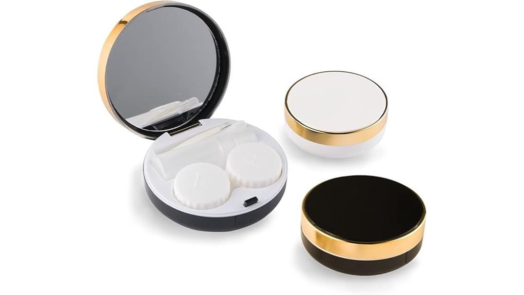 dual 4 in 1 lens mirror case