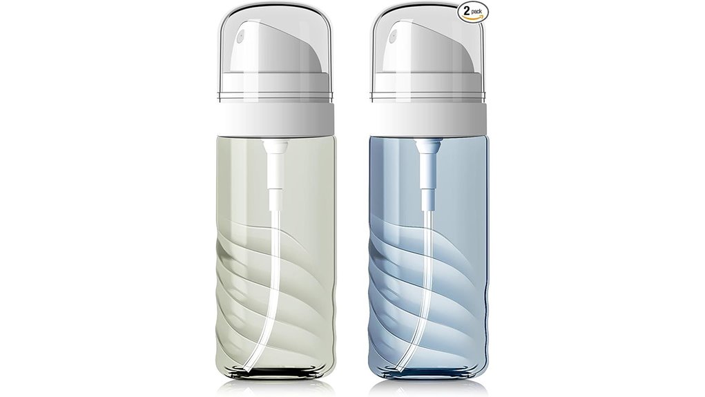 dual 60ml spray bottles