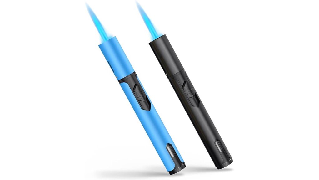 dual adjustable torch lighters