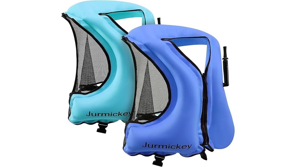 dual adult inflatable vests