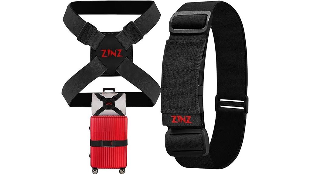 dual elastic bungee straps