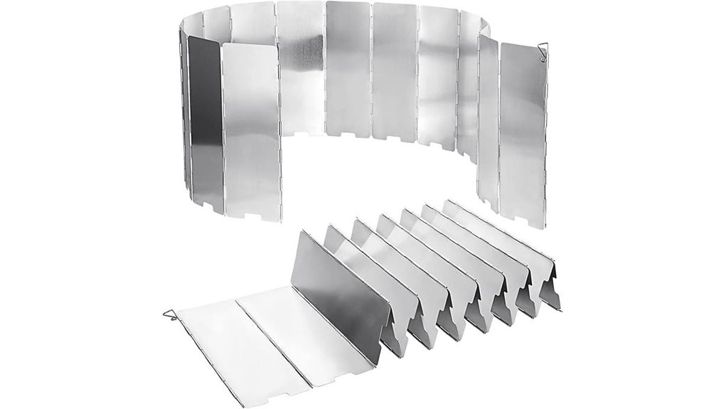 dual folding 16 plate windscreen