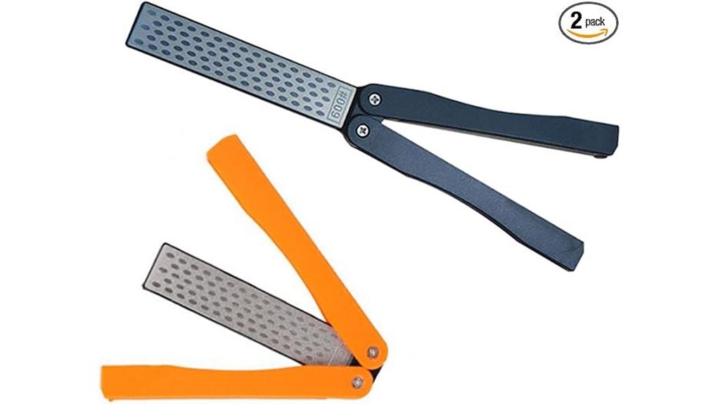 dual grit portable stone