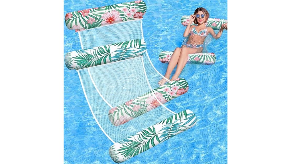 dual hammock pool floats