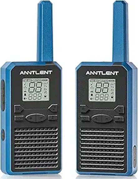 dual long range walkie talkies