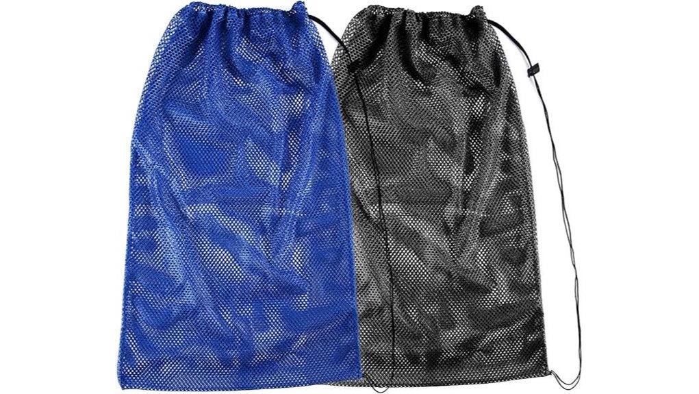 dual mesh snorkel bags
