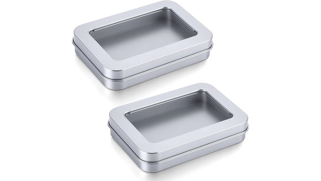 dual metal floss case