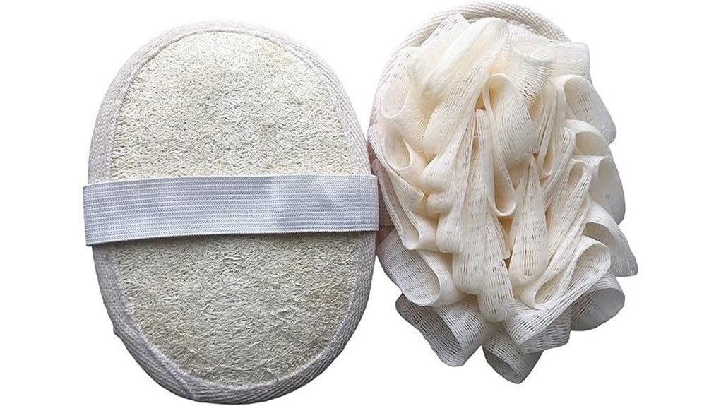 dual natural travel sponges