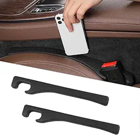 dual pu leather seatgap