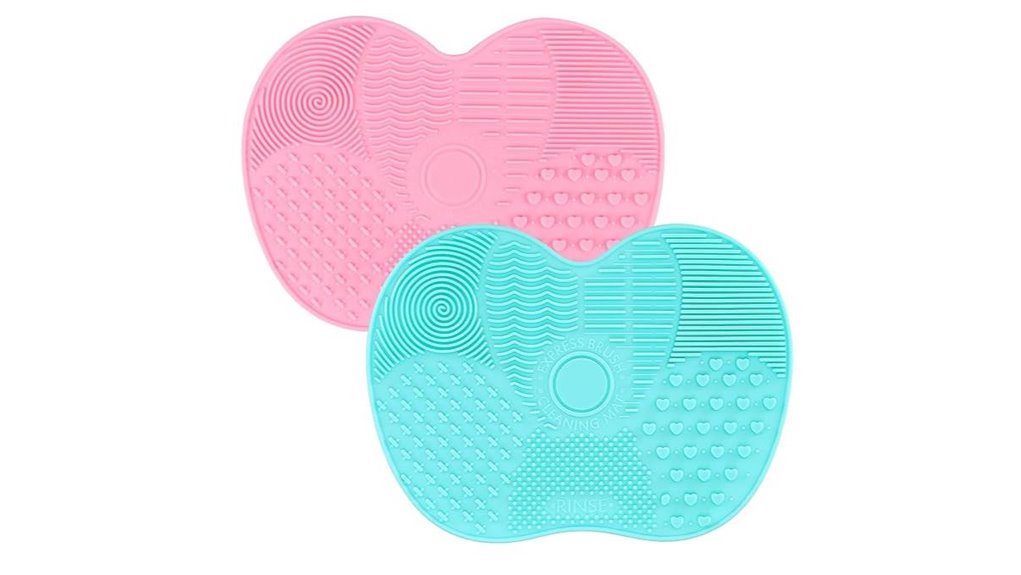 dual silicone brush mats