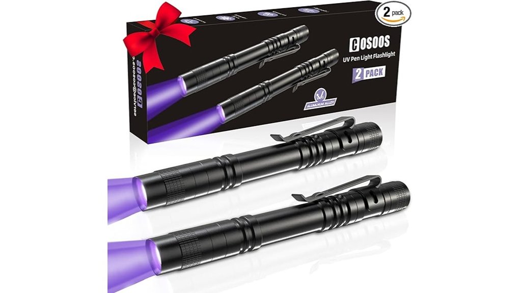 dual uv black lights