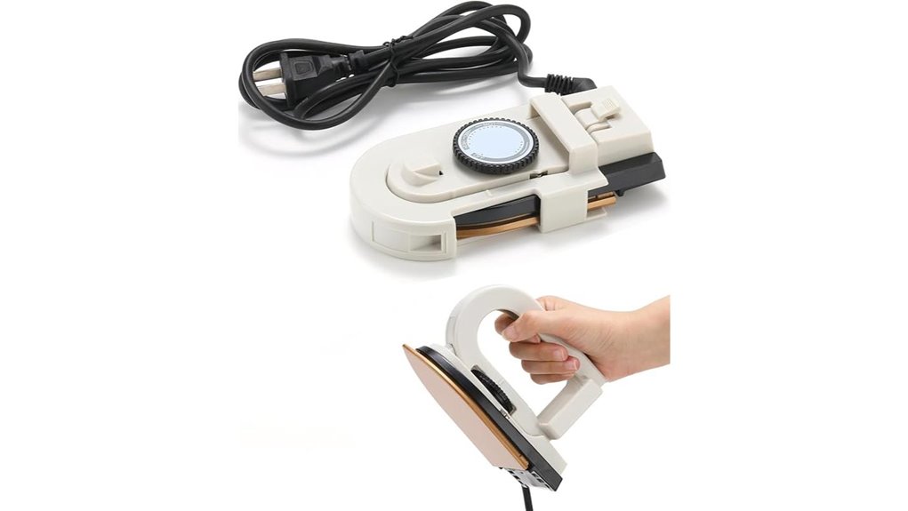 dual volt steamless mini iron