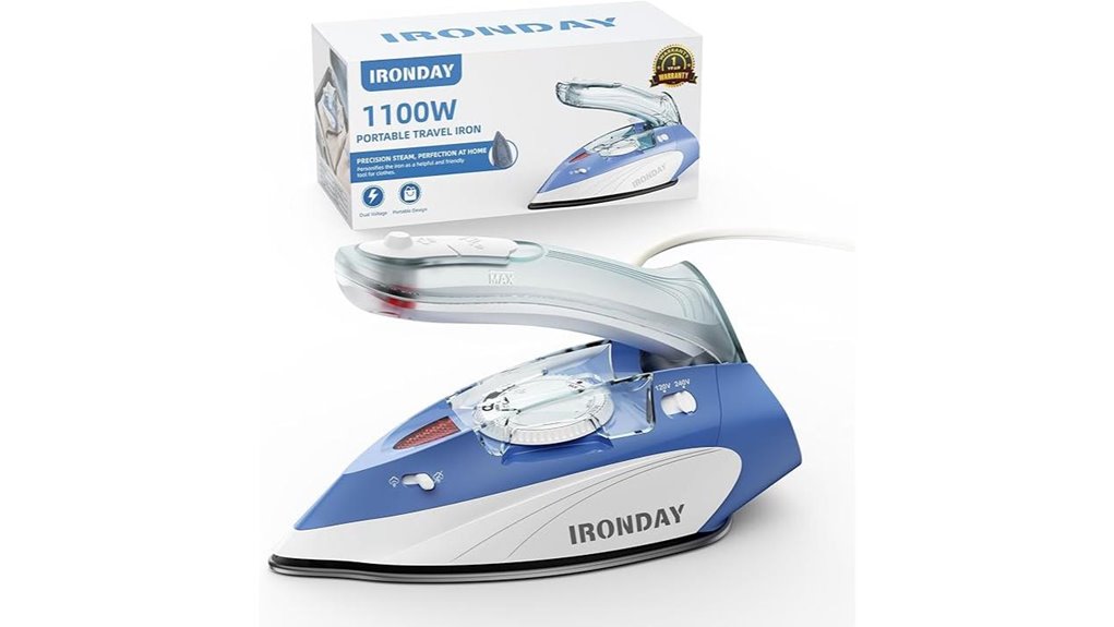 dual voltage steam iron