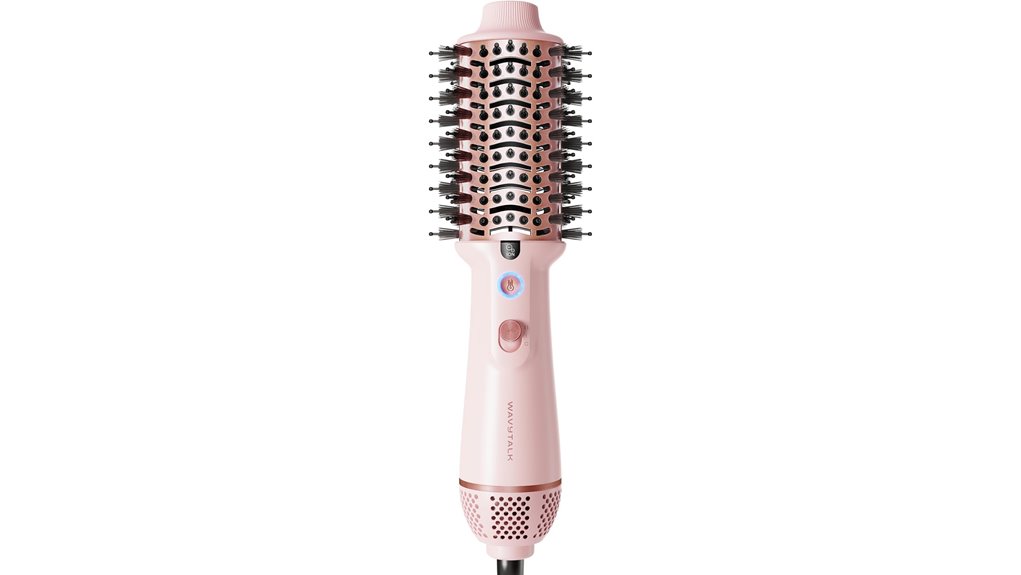 dual voltage wavytalk hairbrush dryer