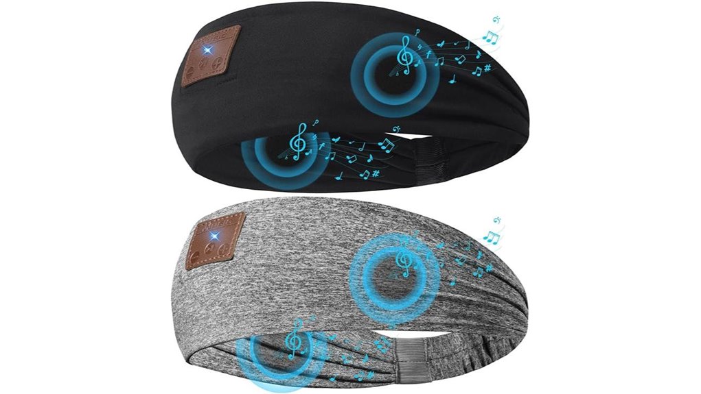 dual wireless bluetooth headband