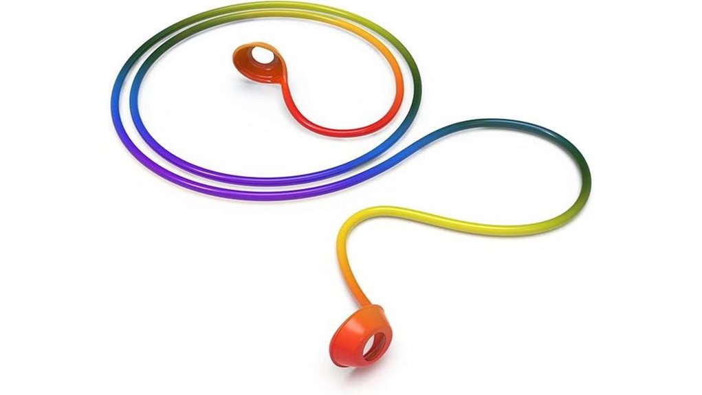 eargasm rainbow earplug cord
