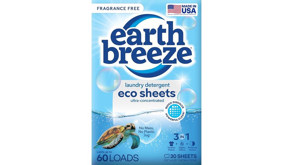 earth breeze scentless sheets
