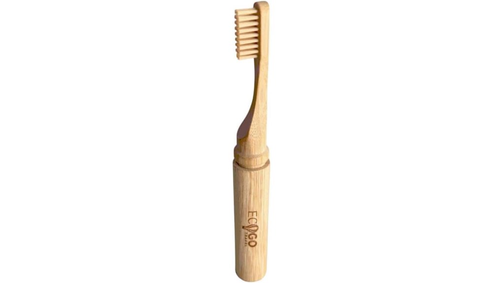 eco friendly bamboo foldable brush