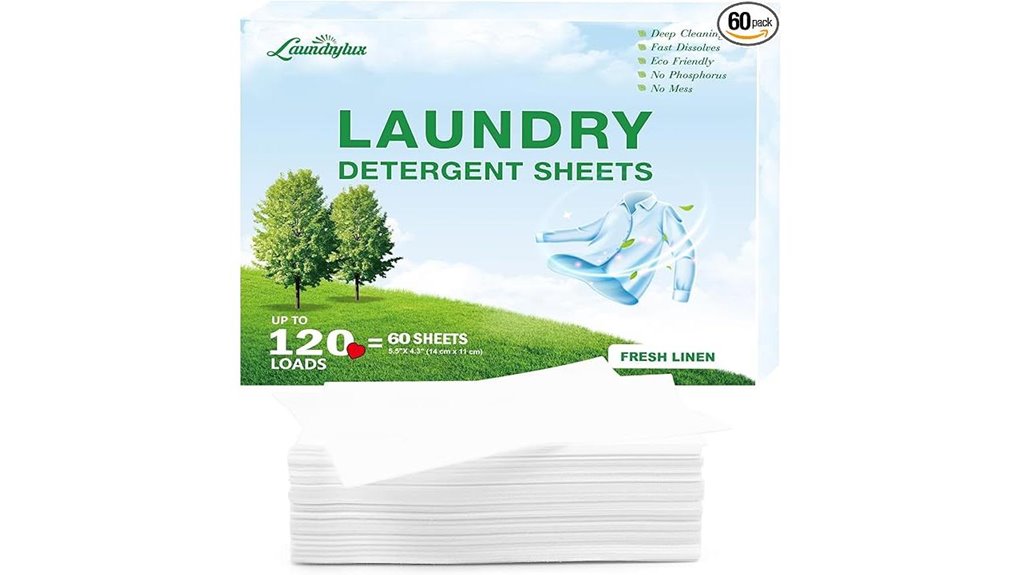 eco hypoallergenic laundry sheets