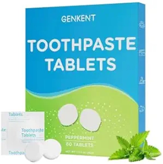 eco travel friendly toothpaste tablets