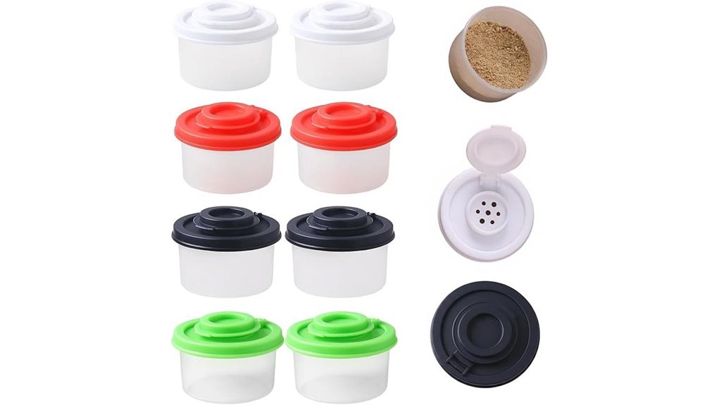 eight compact travel shakers