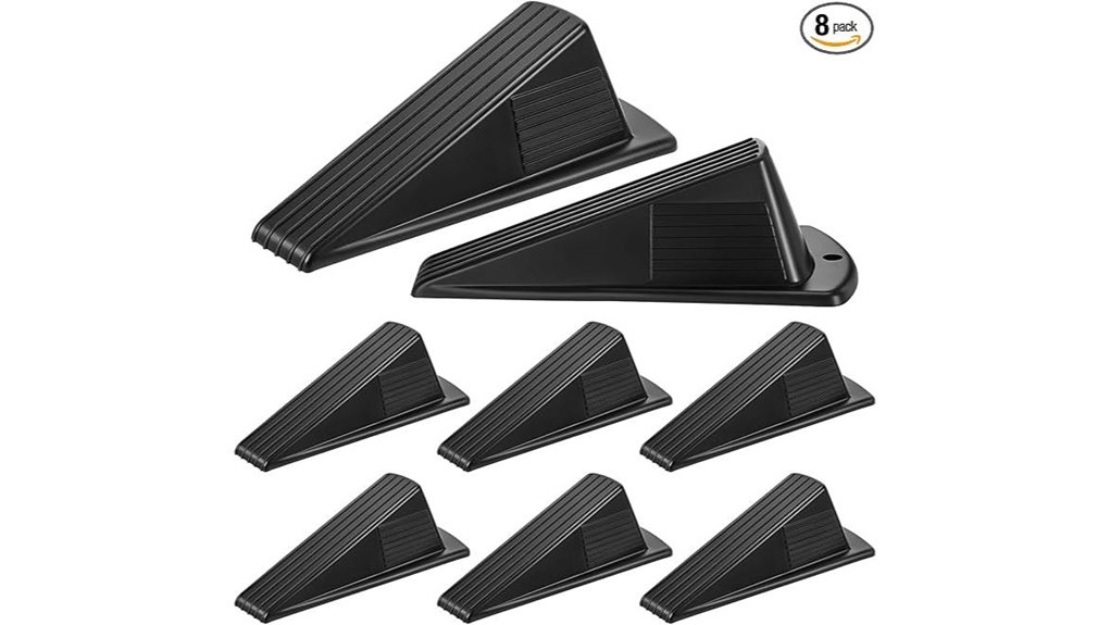 eight heavy duty rubber stoppers