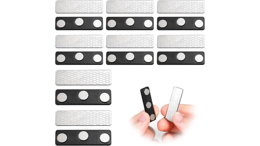 eight magnetic curtain clips