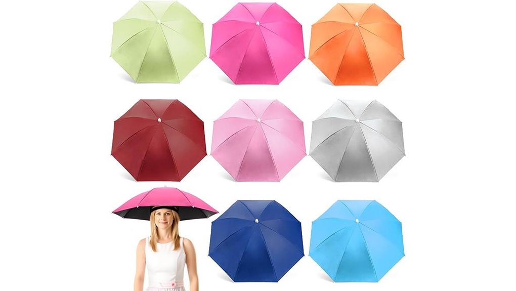 eight pack 27 inch uv hats