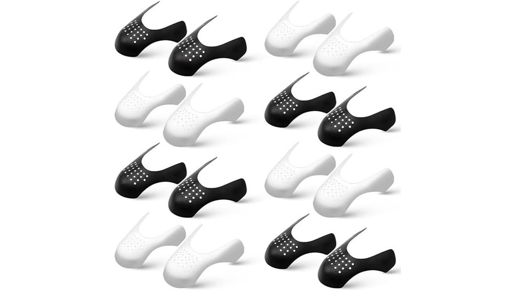 eight pair sneaker toe protectors