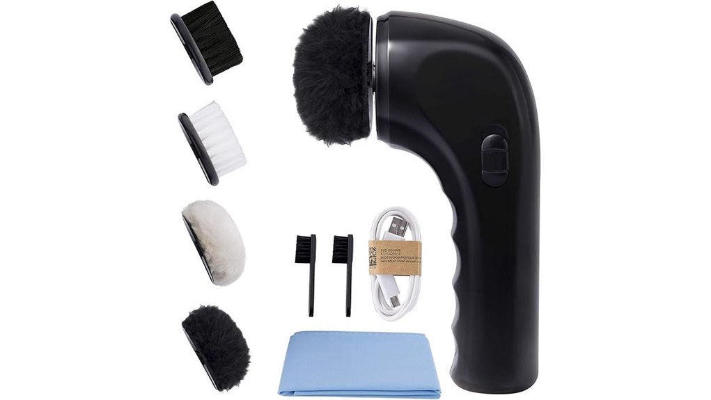 electric shoe polishing cleaner