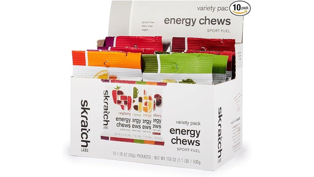 energy chew gummies pack