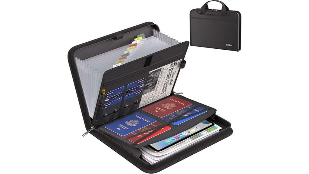 engpow 13 pocket fireproof organizer