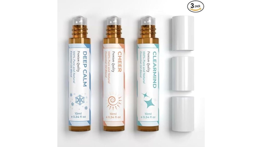 essential roll on massage set