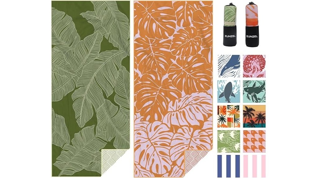 eunzel microfiber beach towels