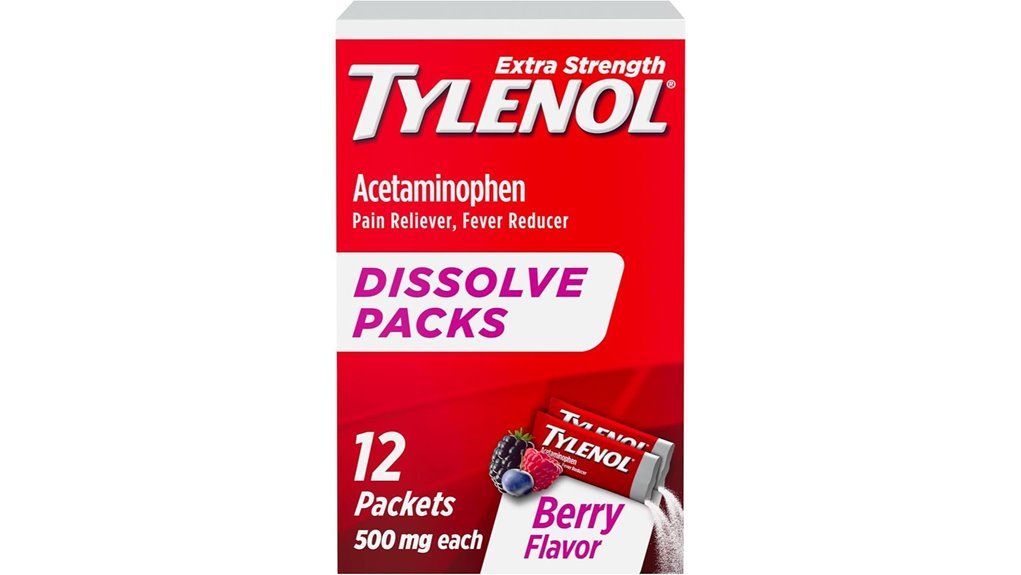 extra strength tylenol 12 pack