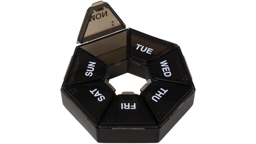 ezydose 7 day bpa free organizer