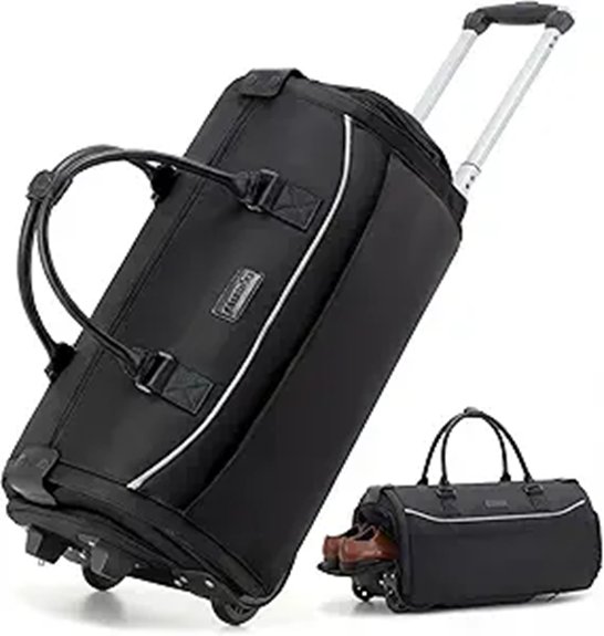 fanwoli black rolling garment