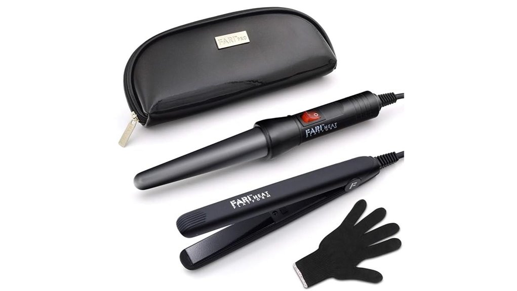 fari 2 in 1 travel curler